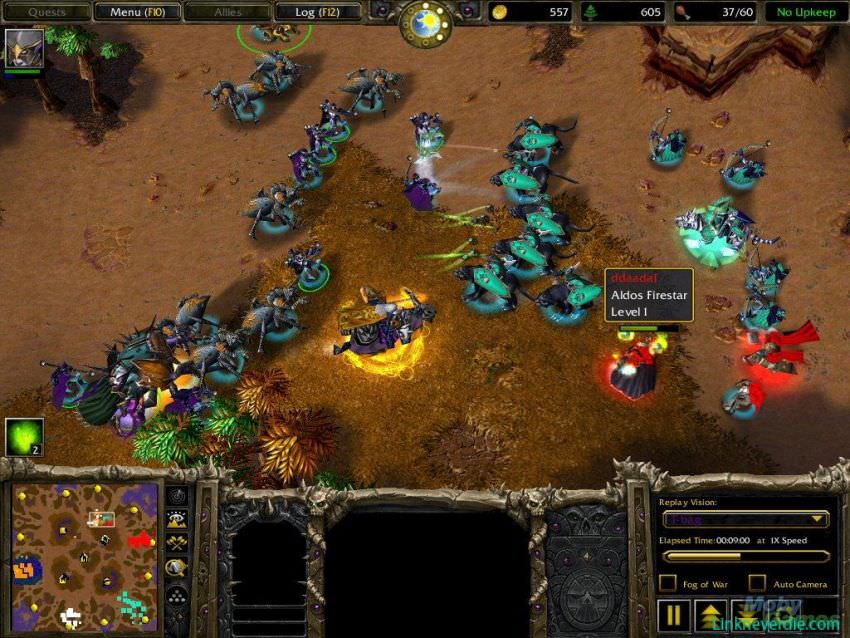 Hình ảnh trong game Warcraft 3 (screenshot)