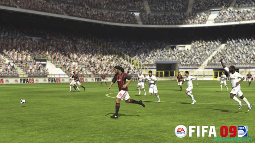 Hình ảnh trong game FIFA 09 (screenshot)