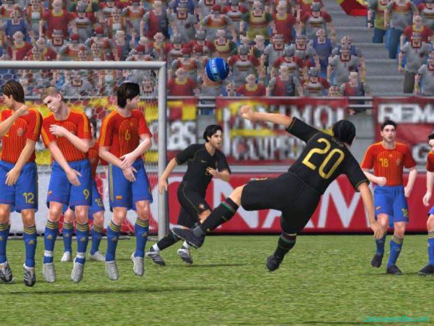 Hình ảnh trong game PES 2008 (screenshot)