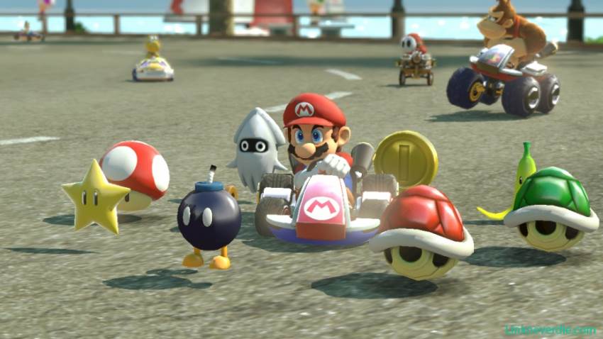 Hình ảnh trong game Mario Kart 8 (screenshot)