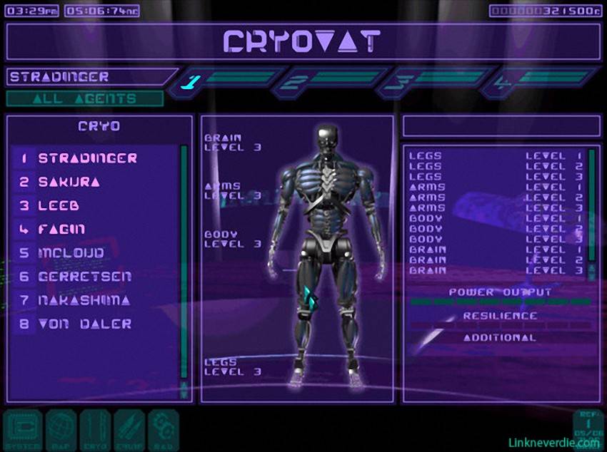 Hình ảnh trong game Syndicate Wars (screenshot)