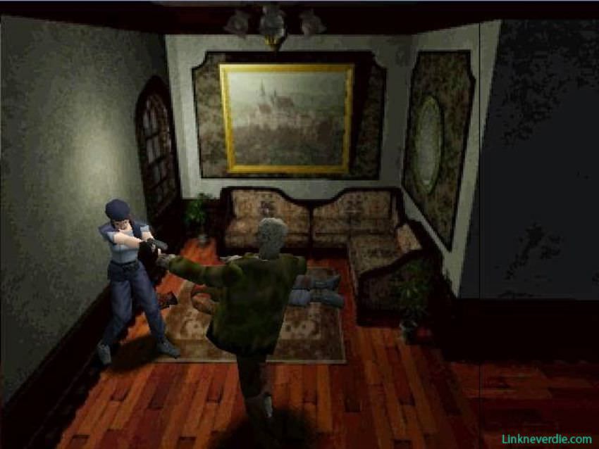 Hình ảnh trong game Resident Evil 1 (screenshot)