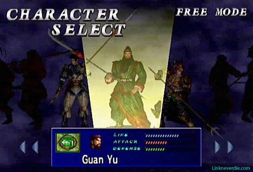 Hình ảnh trong game Dynasty Warriors 2 (screenshot)