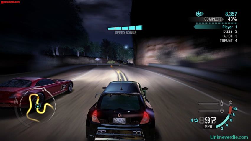 Hình ảnh trong game Need For Speed: Carbon (screenshot)