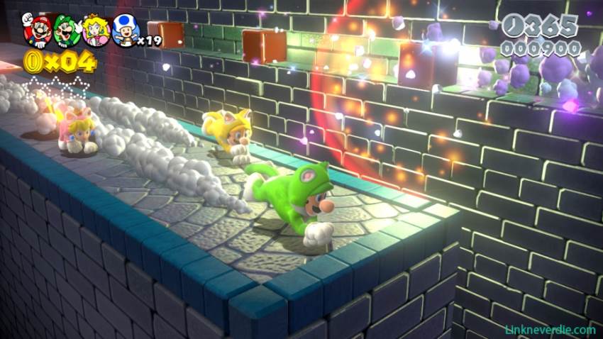 Hình ảnh trong game Super Mario 3D World (screenshot)