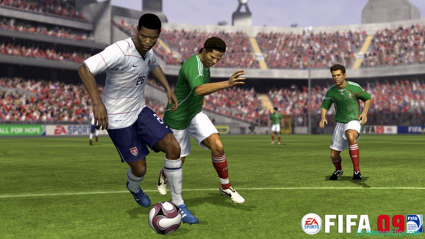 Hình ảnh trong game FIFA 09 (screenshot)