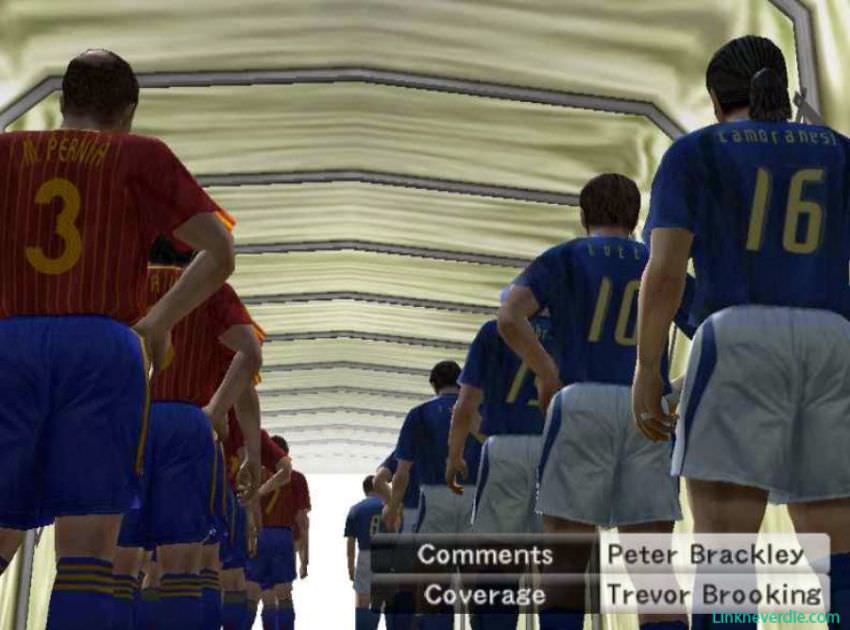 Hình ảnh trong game PES 2006 (screenshot)