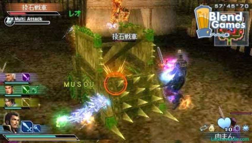 Hình ảnh trong game Dynasty Warriors: Strikeforce (screenshot)