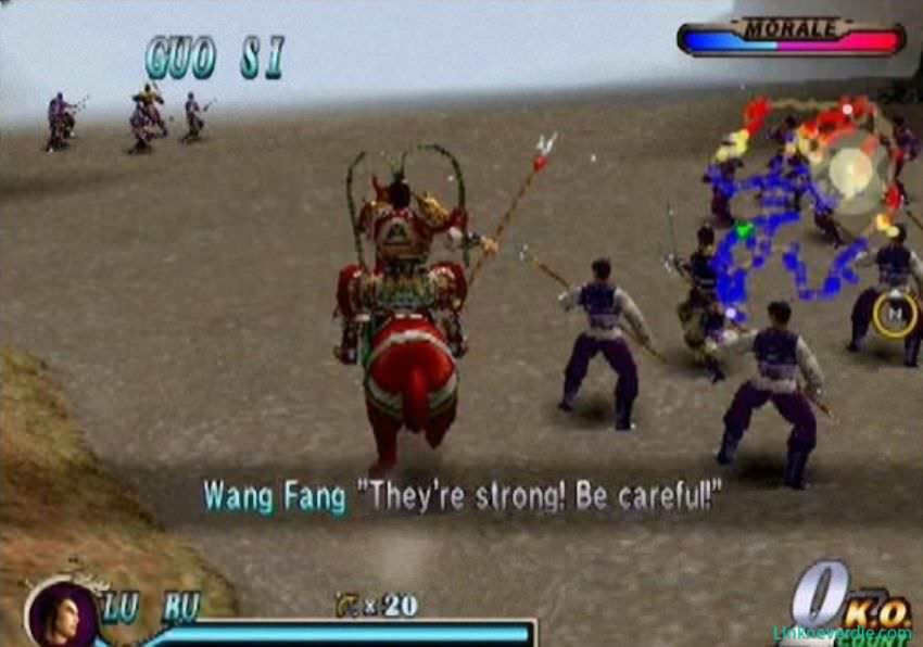 Hình ảnh trong game Dynasty Warriors 2 (screenshot)