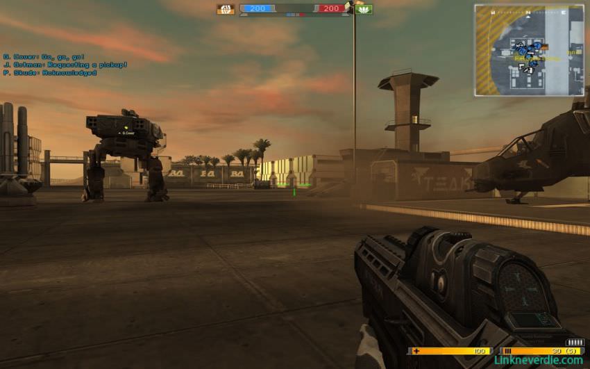 Hình ảnh trong game Battlefield 2142 (screenshot)
