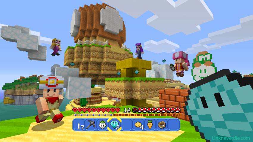Hình ảnh trong game Minecraft: Super Mario Edition (screenshot)