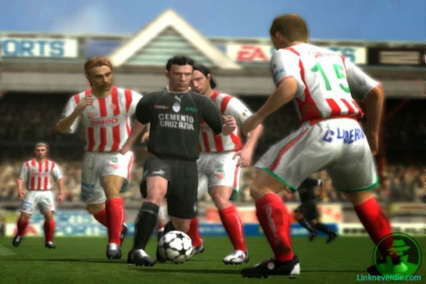 Hình ảnh trong game FIFA 06 (screenshot)