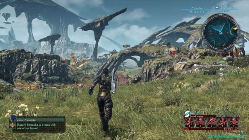 Hình ảnh trong game Xenoblade Chronicles X (screenshot)
