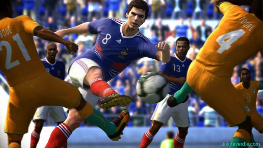 Hình ảnh trong game PES 2011 (screenshot)
