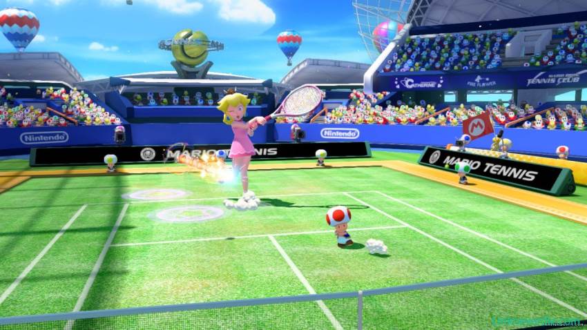 Hình ảnh trong game Mario Tennis: Ultra Smash (screenshot)