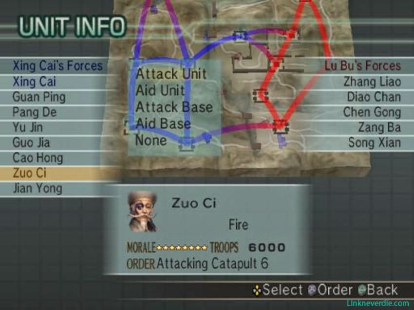Hình ảnh trong game Dynasty Warriors 5 - Empires (screenshot)