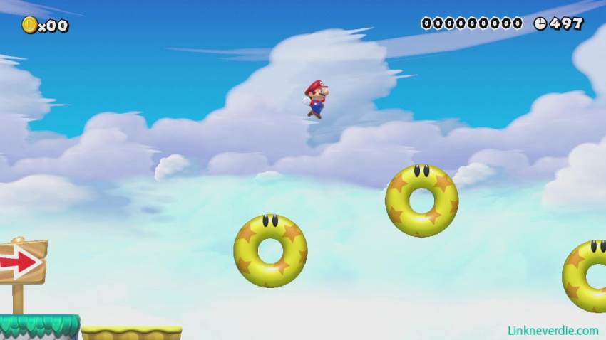 Hình ảnh trong game Super Mario Maker (screenshot)