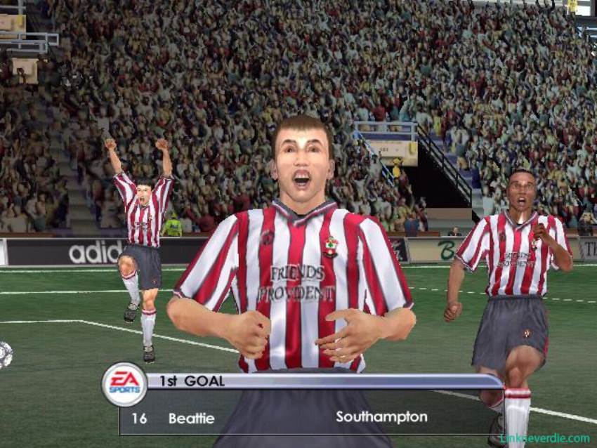 Hình ảnh trong game FIFA 2002 (screenshot)