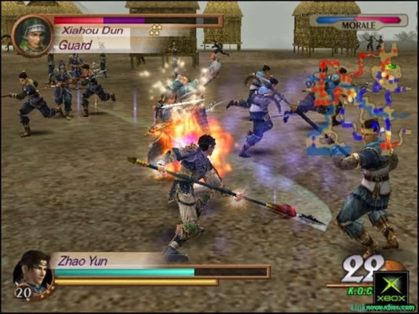 Hình ảnh trong game Dynasty Warriors 3 (screenshot)