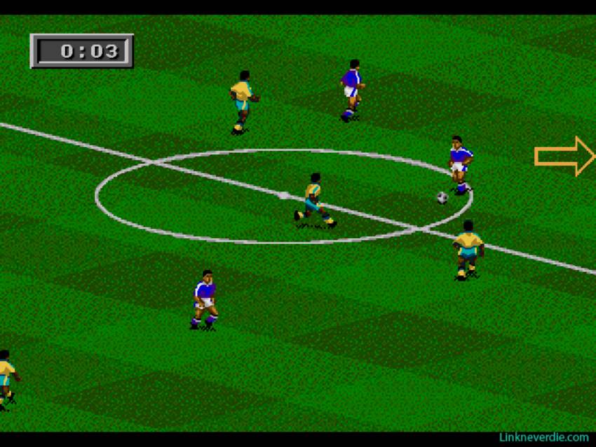 Hình ảnh trong game FIFA 95 (screenshot)