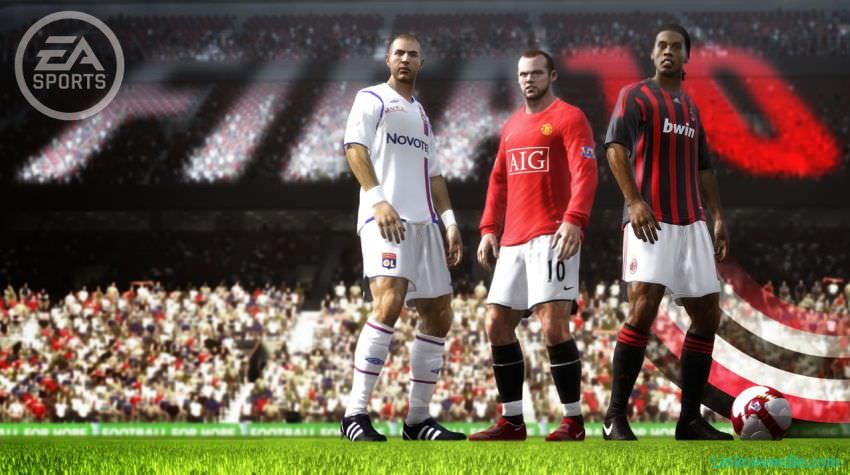 Hình ảnh trong game FIFA 10 (screenshot)