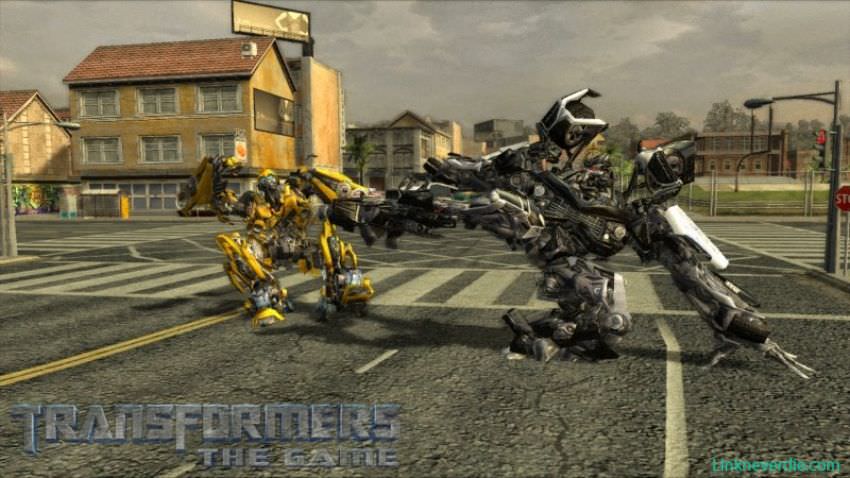 Hình ảnh trong game Transformers The Game (screenshot)
