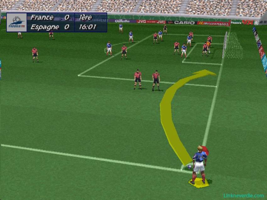 Hình ảnh trong game FIFA 98 Road To World Cup (screenshot)