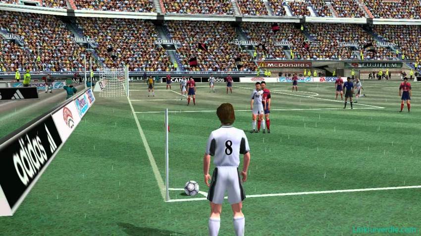 Hình ảnh trong game FIFA 2001 (screenshot)