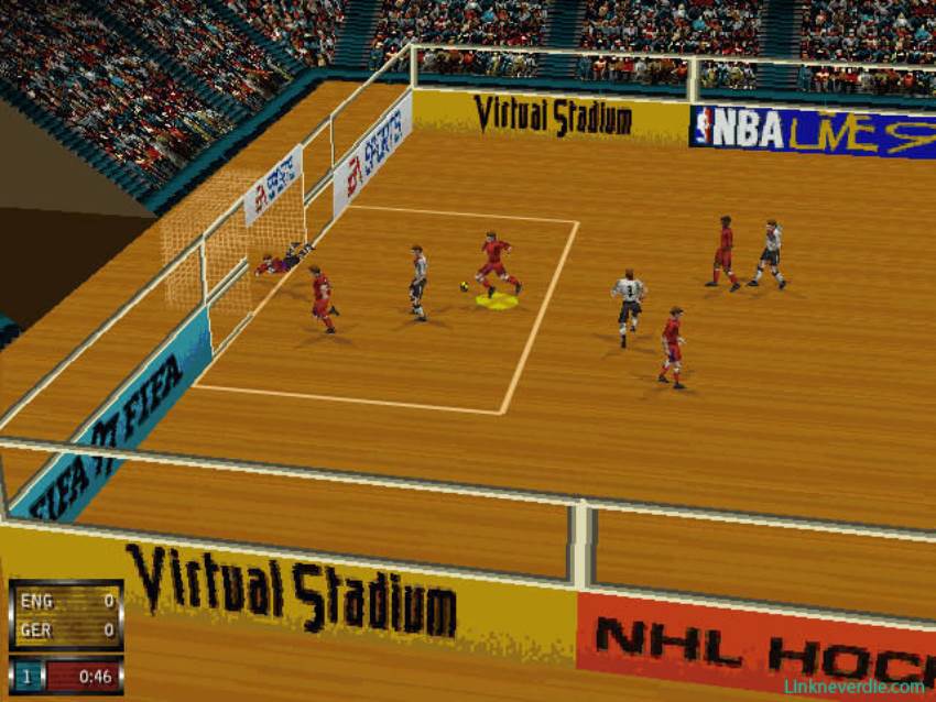 Hình ảnh trong game FIFA 97 (screenshot)