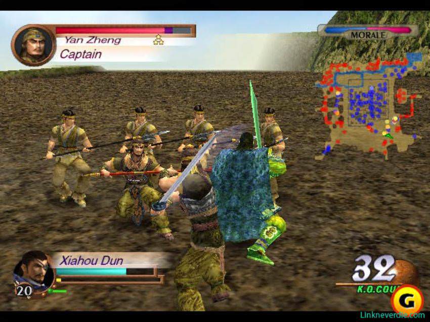 Hình ảnh trong game Dynasty Warriors 3 (screenshot)