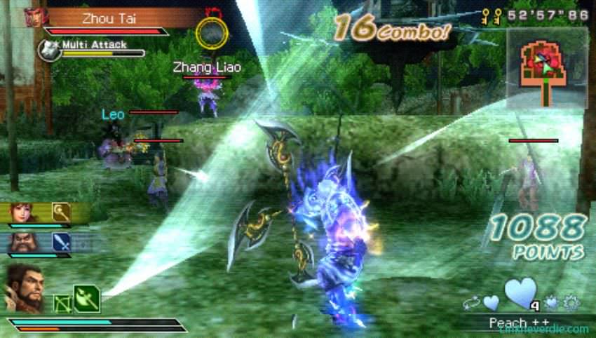 Hình ảnh trong game Dynasty Warriors: Strikeforce (screenshot)