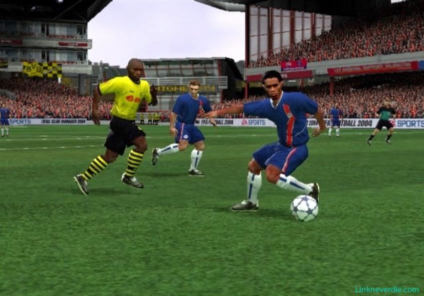 Hình ảnh trong game FIFA 2004 (screenshot)