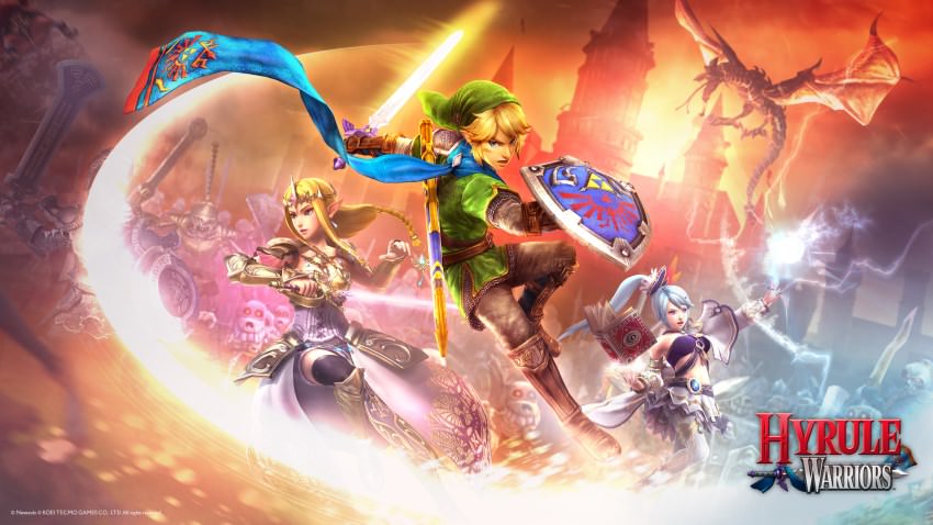 Hyrule Warriors cover