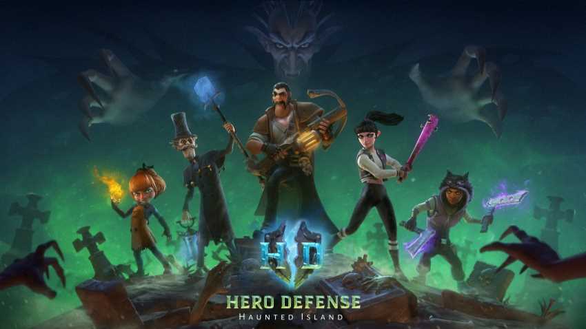 Hero Defense: Haunted Island cover