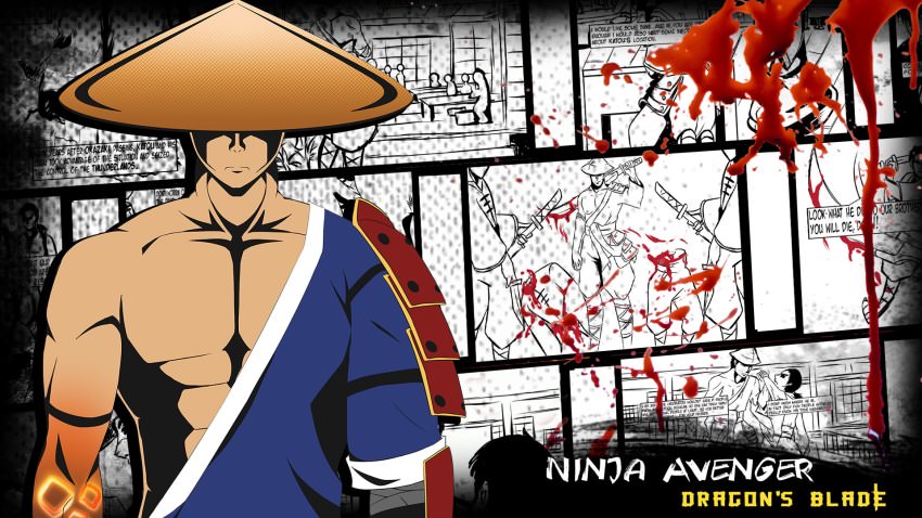 Ninja Avenger Dragon Blade cover