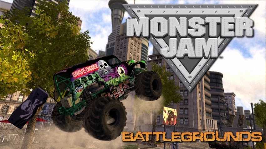 Monster Jam Battlegrounds cover