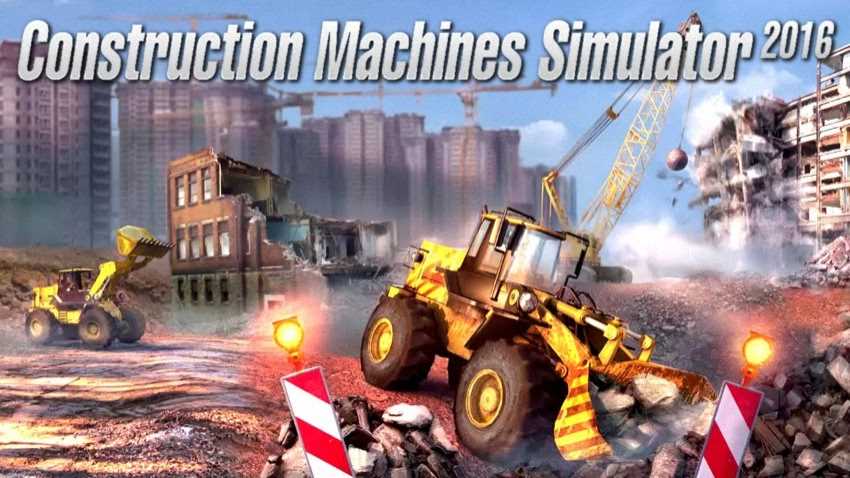 Construction Machines Simulator 2016 cover