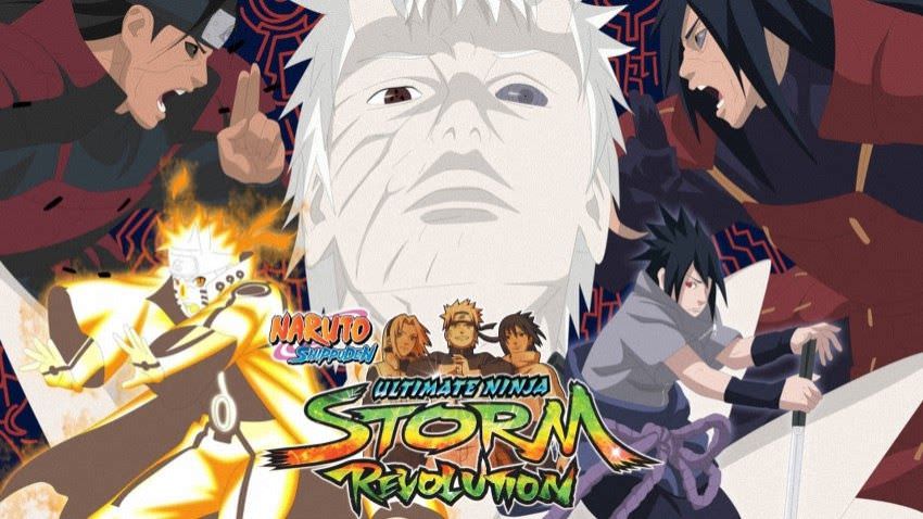 Naruto Shippuden Ultimate Ninja Storm Revolution cover