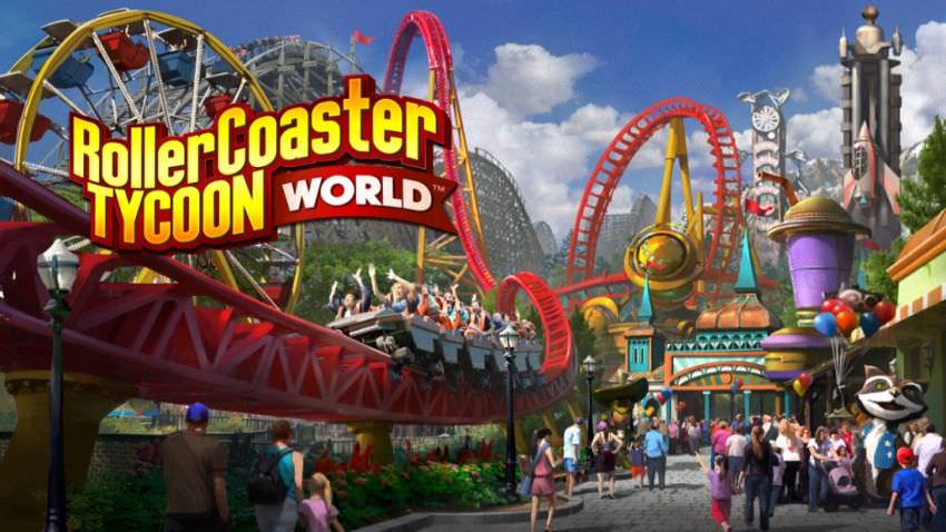 RollerCoaster Tycoon World cover