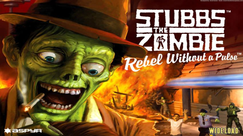 Stubbs the Zombie in Rebel Without a Pulse cover
