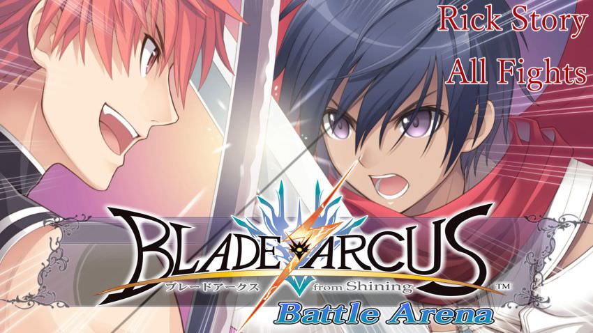 Blade Arcus from Shining: Battle Arena cover