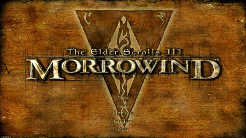 The Elder Scrolls 3 Morrowind Game Of Year cover