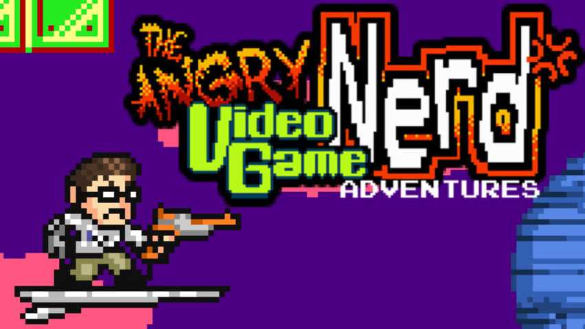 Angry Video Games Nerd Adventures cover
