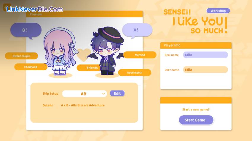 Hình ảnh trong game Sensei! I Like You So Much! (screenshot) Hình ảnh trong game Sensei! I Like You So Much! (screenshot)