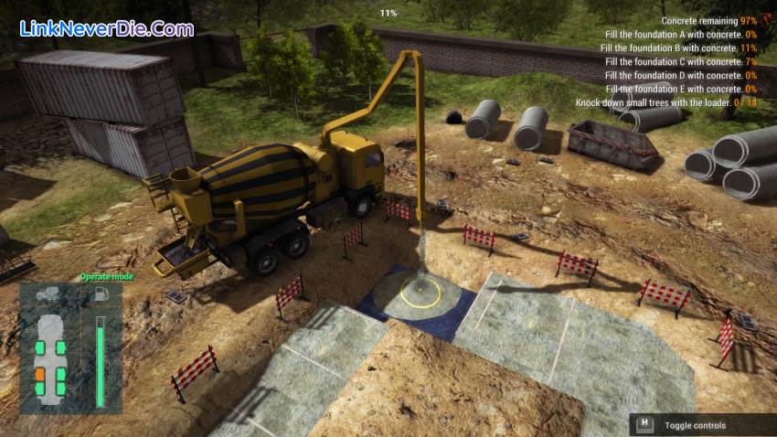 Hình ảnh trong game Construction Machines Simulator 2016 (screenshot)