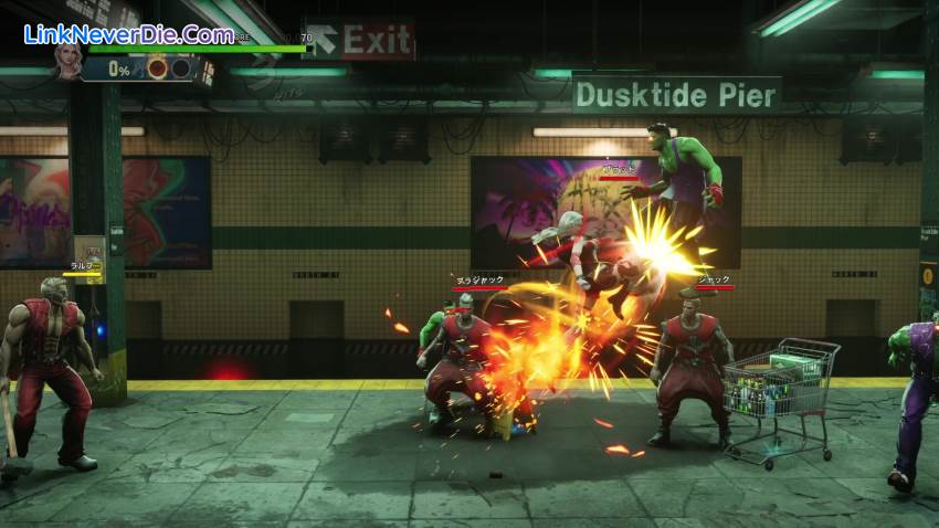 Hình ảnh trong game Double Dragon Revive (screenshot) Hình ảnh trong game Double Dragon Revive (screenshot)