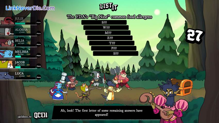 Hình ảnh trong game The Jackbox Party Pack 11 (screenshot) Hình ảnh trong game The Jackbox Party Pack 11 (screenshot)