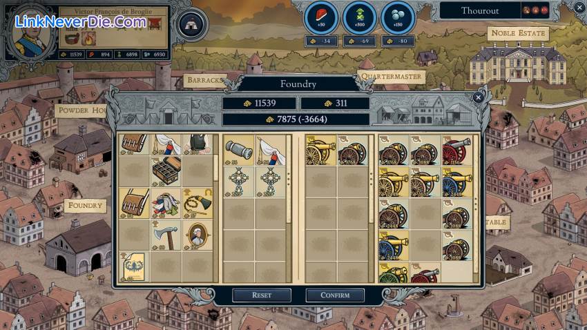 Hình ảnh trong game Master of Command (screenshot)