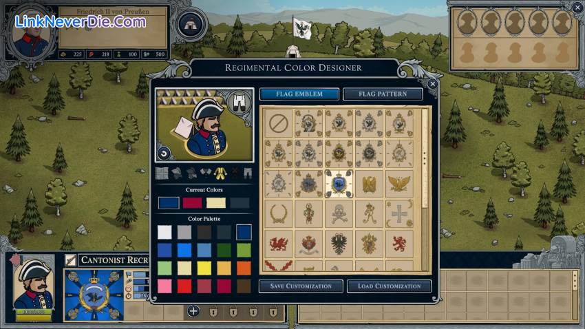 Hình ảnh trong game Master of Command (screenshot)