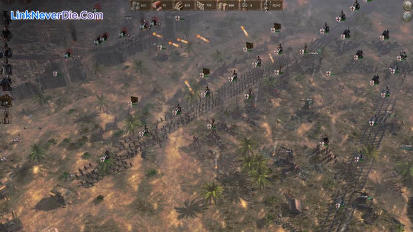 Hình ảnh trong game Knights of the Crusades (screenshot)